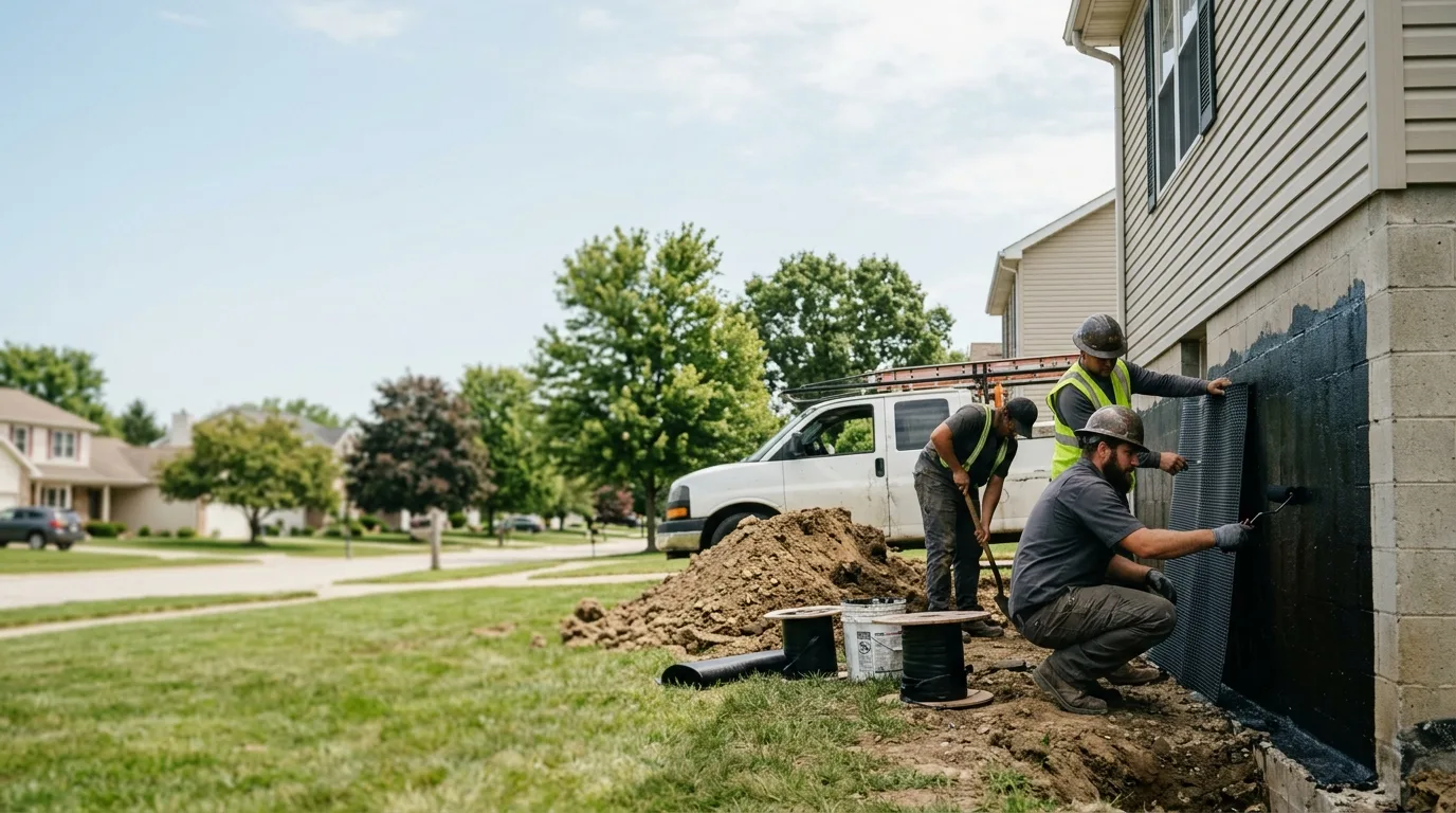 Basement Waterproofing in Scott Air Force Base, IL near me